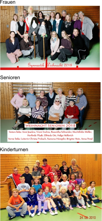 Frauen Senioren Kinderturnen