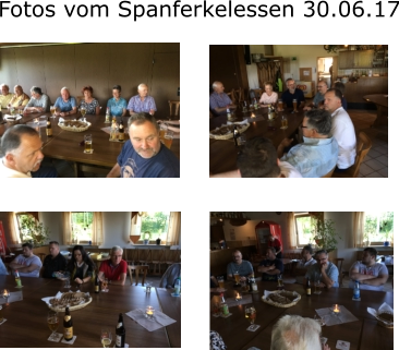 Fotos vom Spanferkelessen 30.06.17